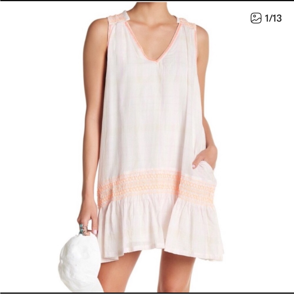 Free People size M, NWT, “run with me” sleeveless mini dress